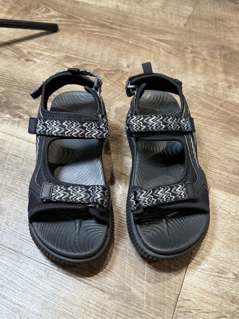 KuaiLu Womens Orthotic Walking Sandals Plantar Fasciitis Arch Support size 9